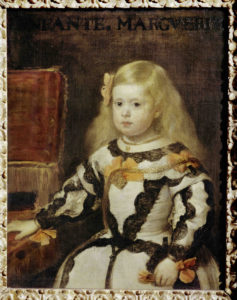 L'infanta Margarita di Diego Rodriguez De Silva is Velasquez