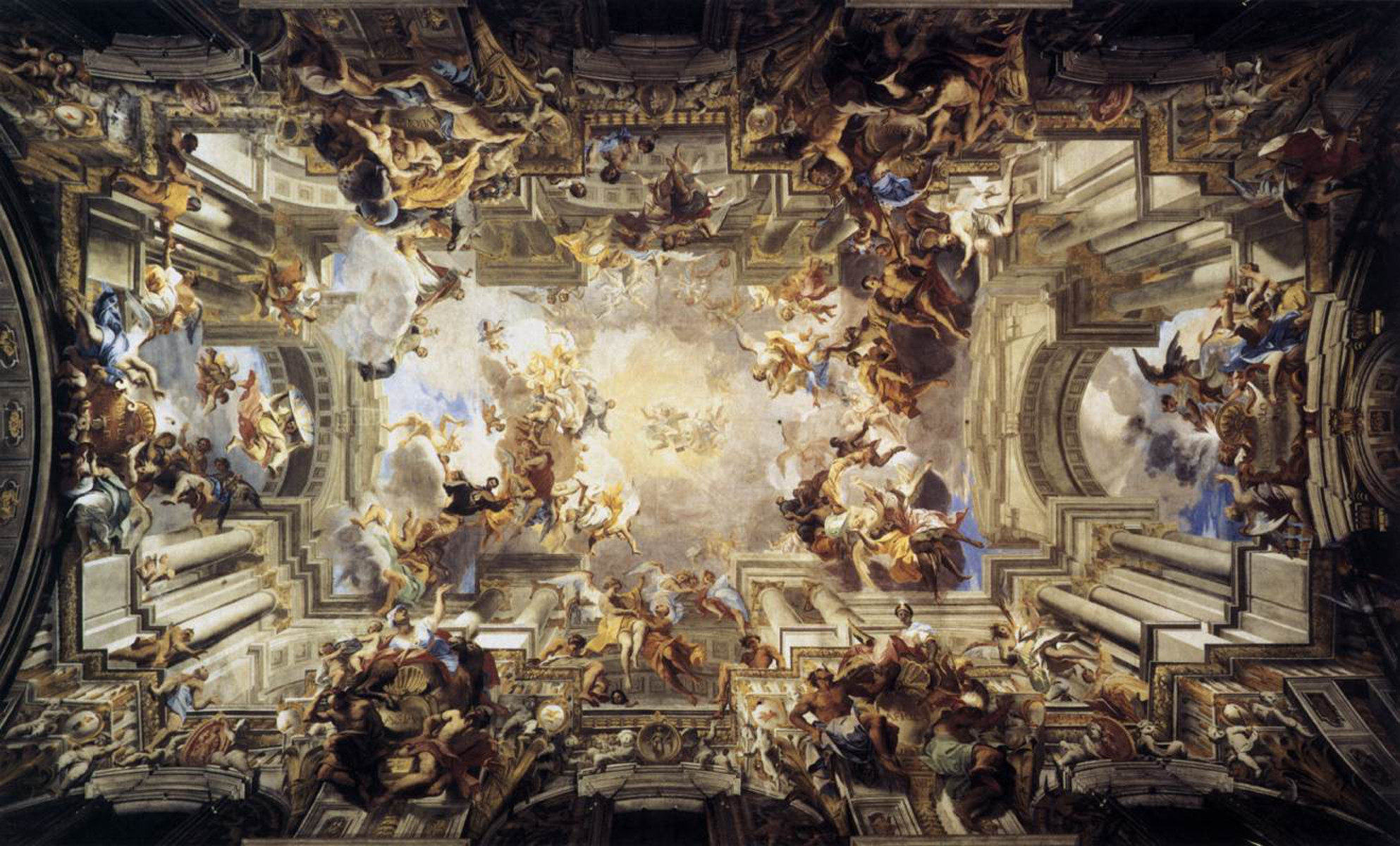 Gloria di Sant’Ignazio di Andrea Pozzo