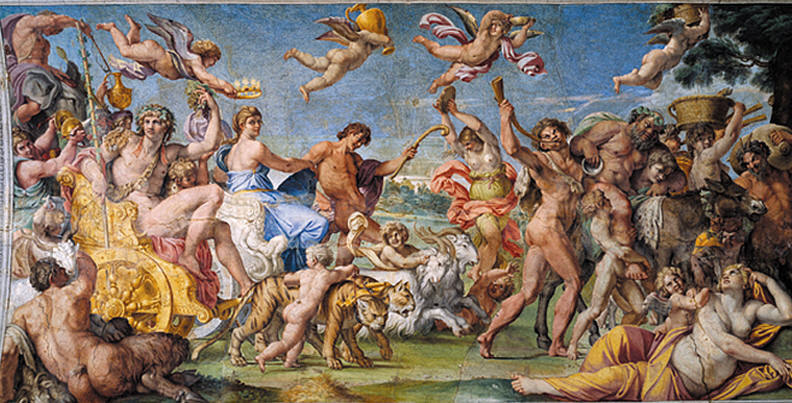 Trionfo di Bacco e Arianna di Annibale Carracci