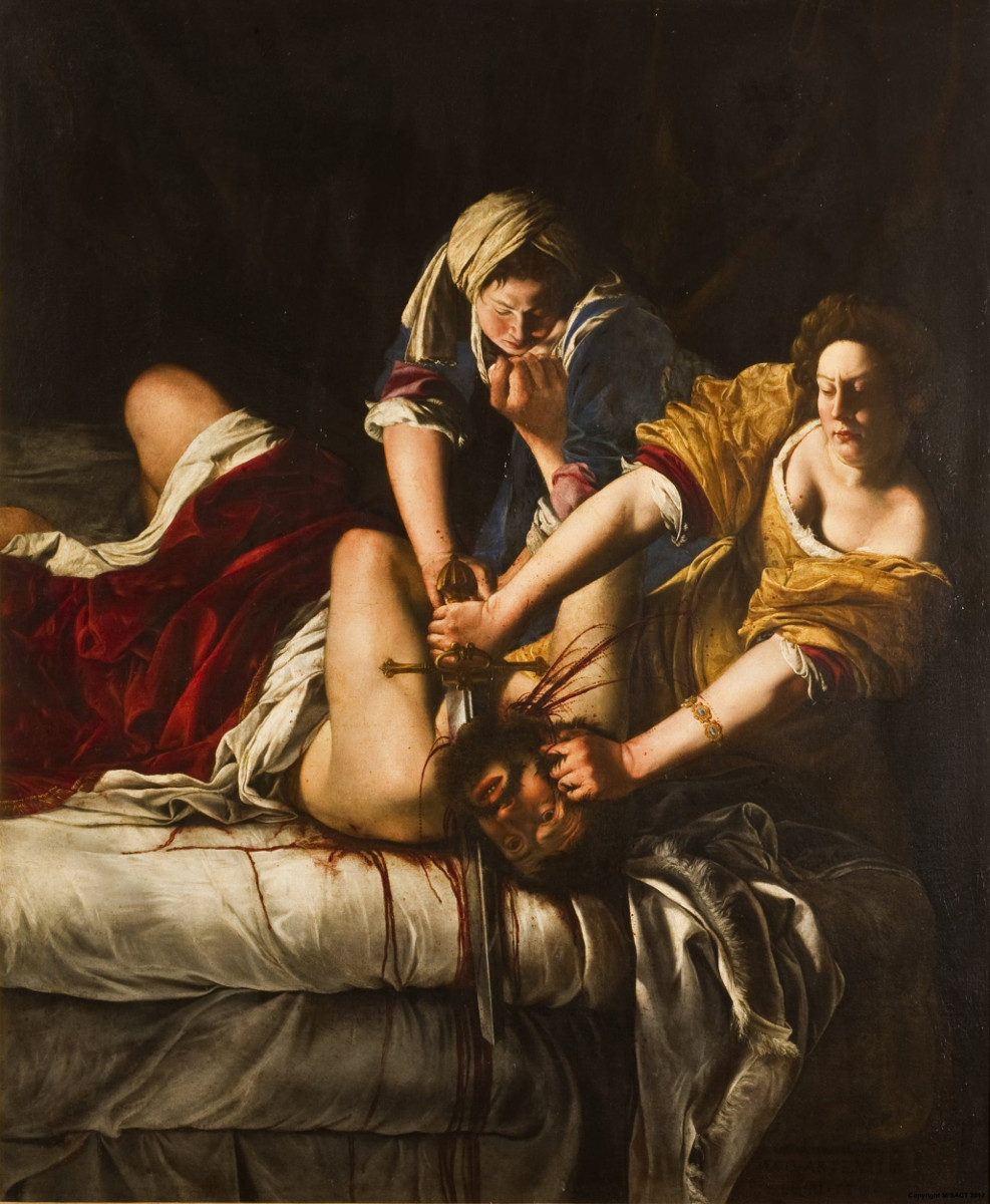 Giuditta e Oloferne di Artemisia Gentileschi
