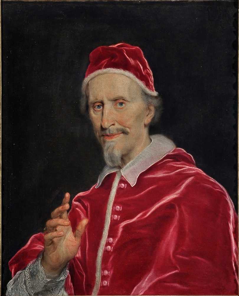 Ritratto di Clemente IX del Baciccio