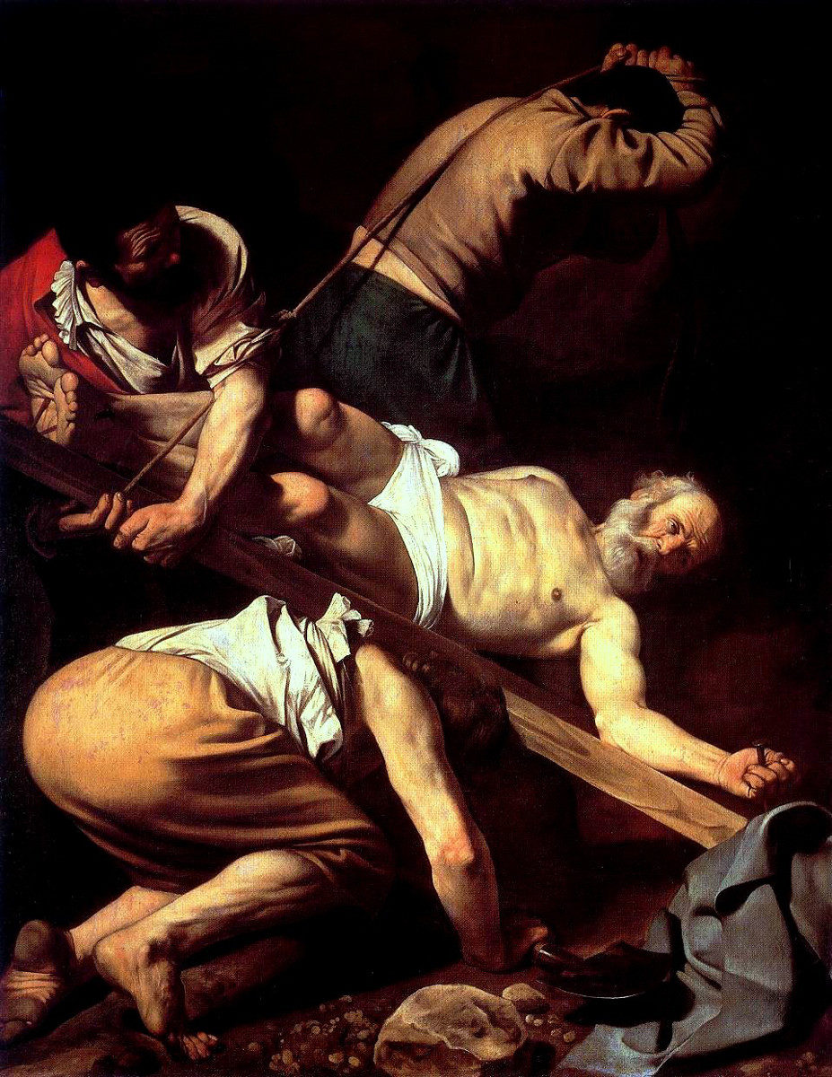 La Crocifissione di San Pietro di Caravaggio