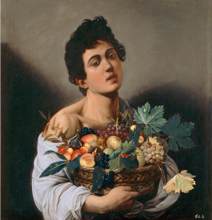 Ragazzo con cesta di frutta di Caravaggio