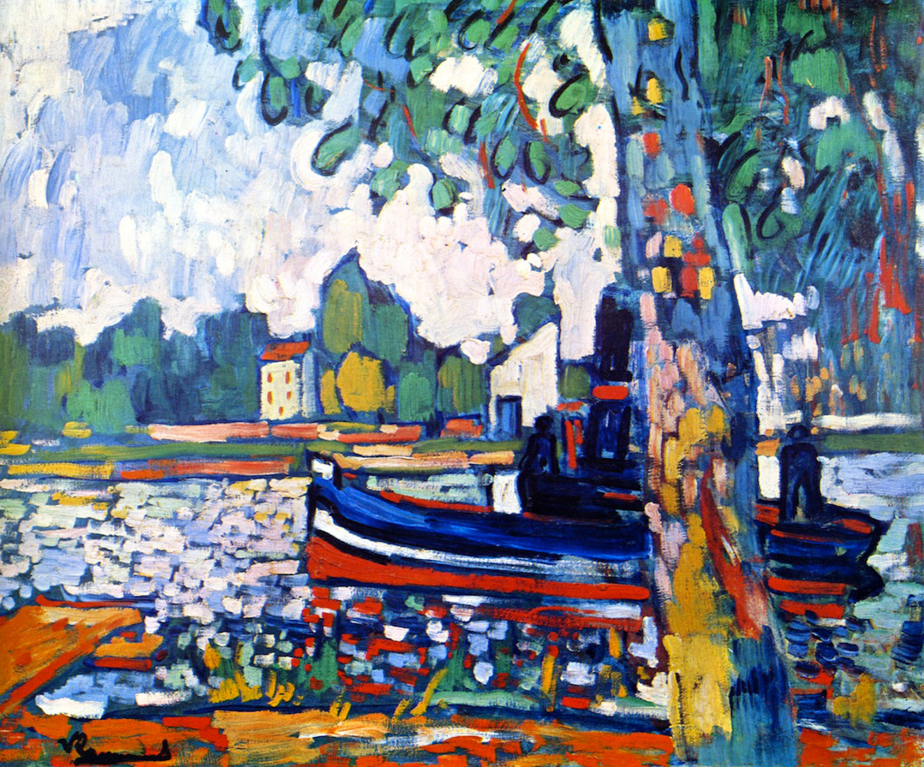 Il rimorchiatore di Maurice de Vlaminck