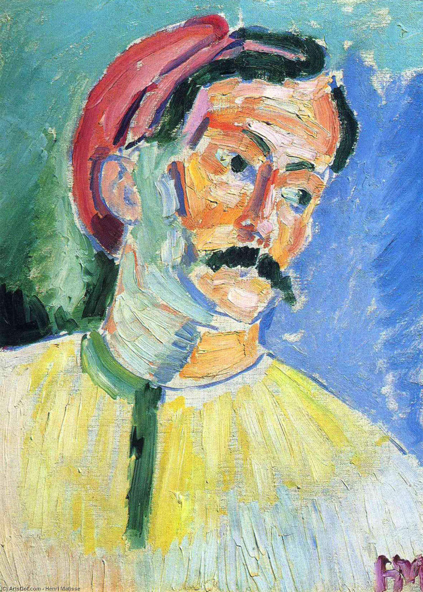 Ritratto André di Derain di Henri Matisse