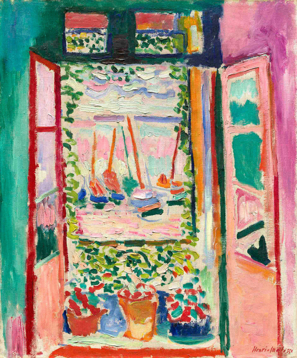 La finestra aperta a Collioure di Henri Matisse