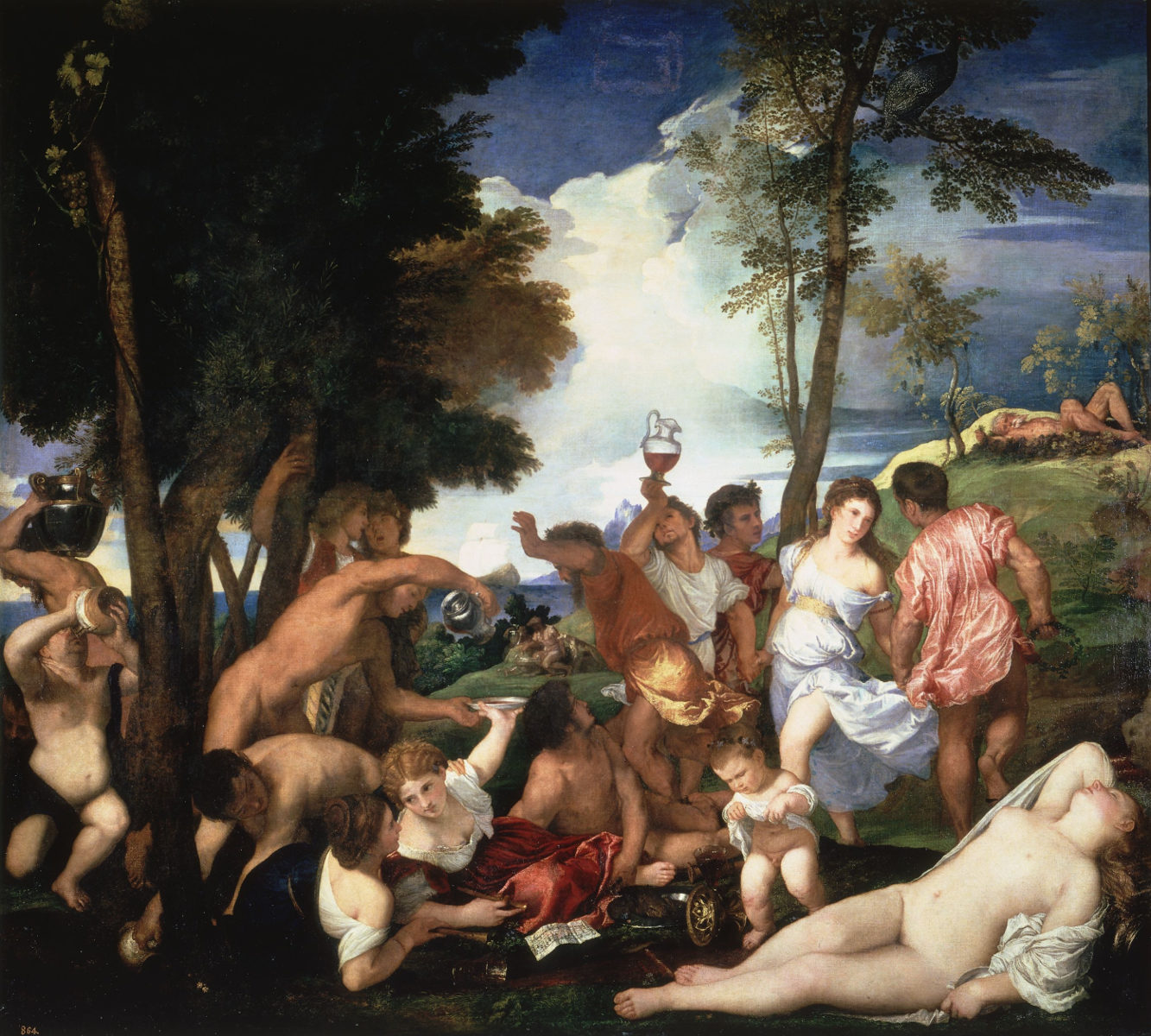 Baccanale degli Andrii di Tiziano
