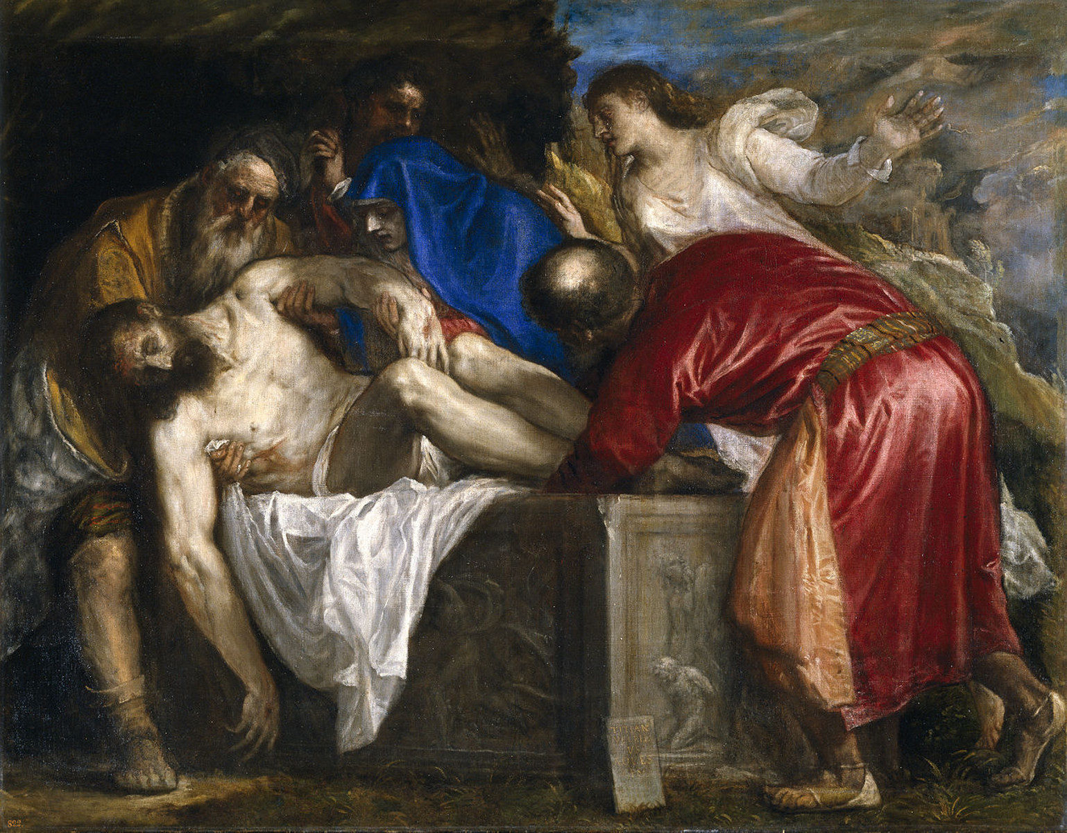 La sepoltura di Cristo di Tiziano