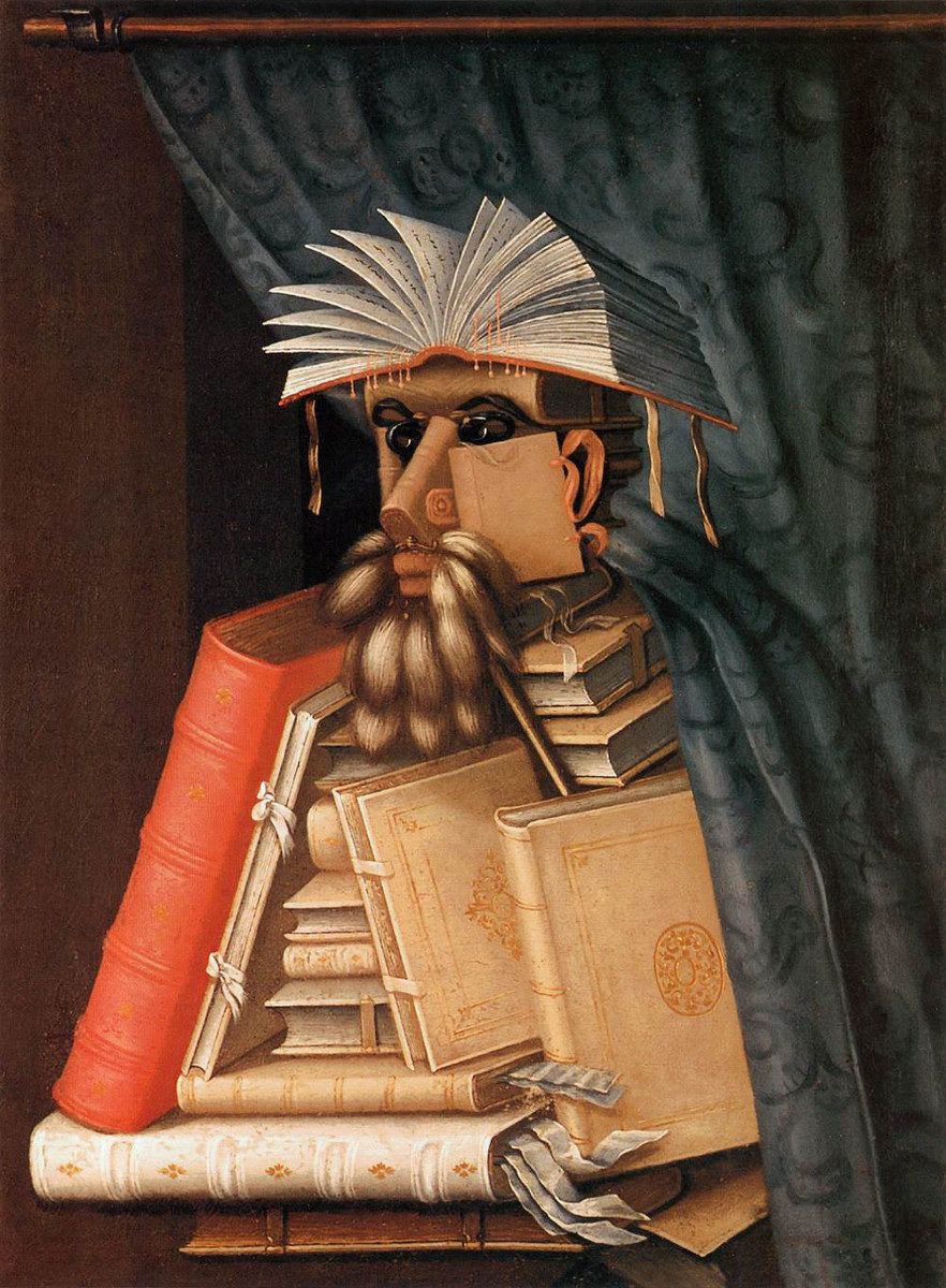 Il bibliotecario di Giuseppe Arcimboldi detto Arcimboldo