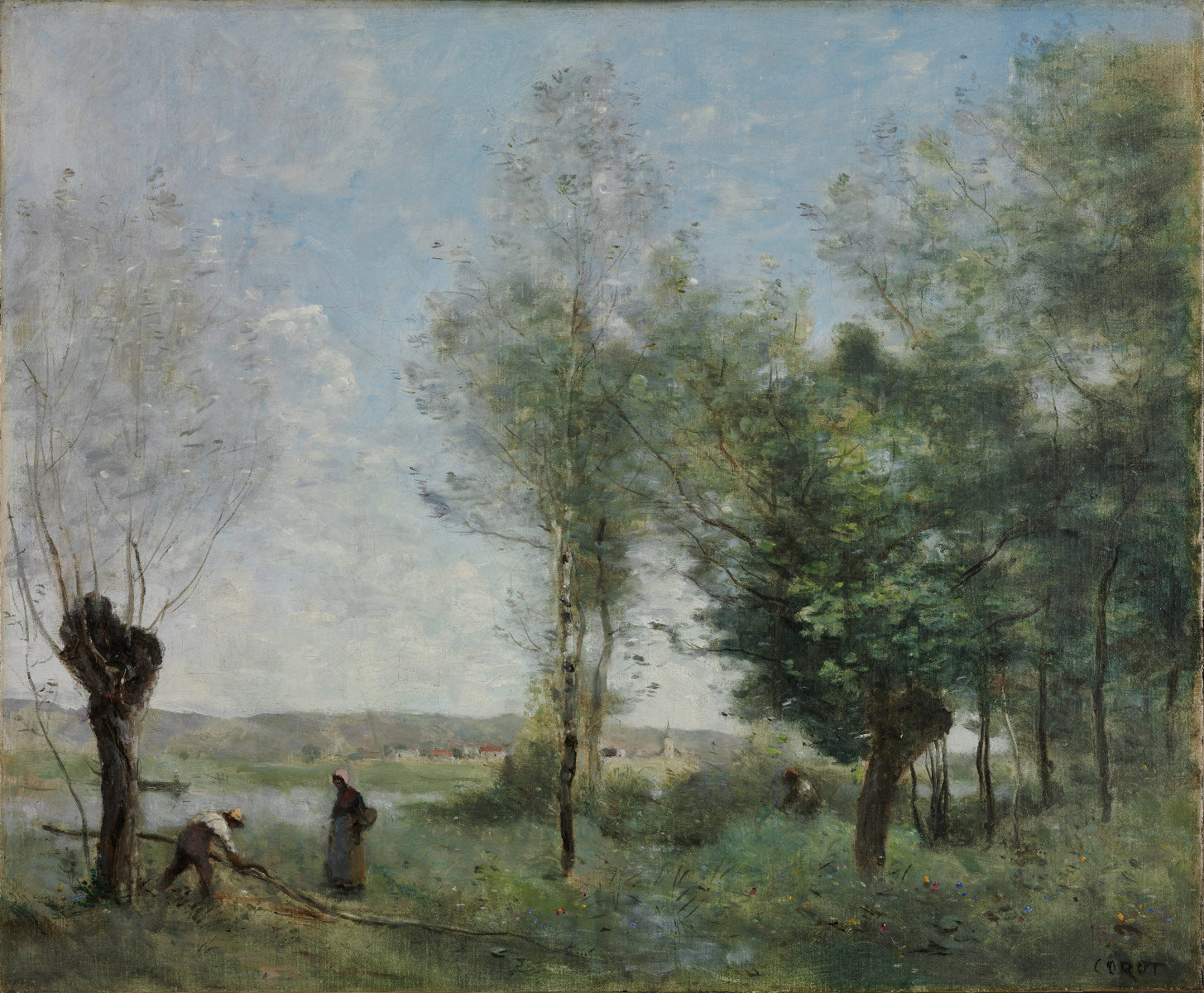 Souvenir di Coubron di Camille Corot