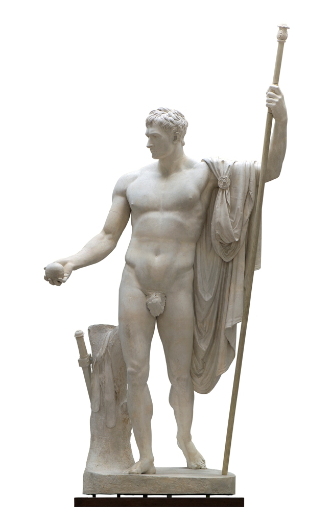 Il calco in gesso del Napoleone come Marte pacificatore di Antonio Canova