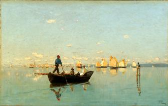In laguna di Guglielmo Ciardi