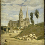 La cattedrale di Chartres di Jean-Baptiste Camille Corot