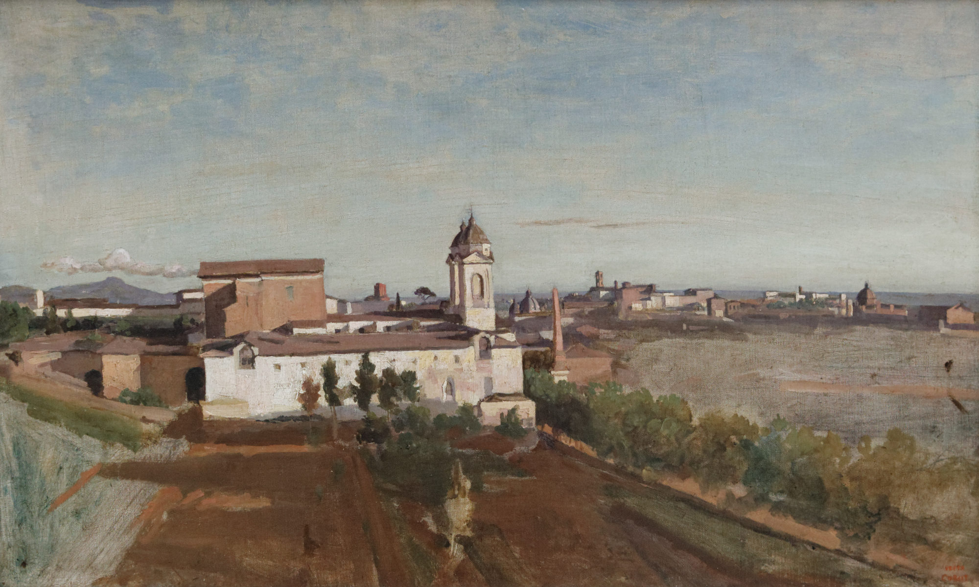 Trinità dei Monti di Jean-Baptiste Camille Corot