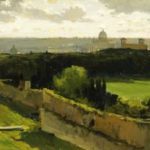 Roma da Porta Pinciana da Lorenzo Delleani