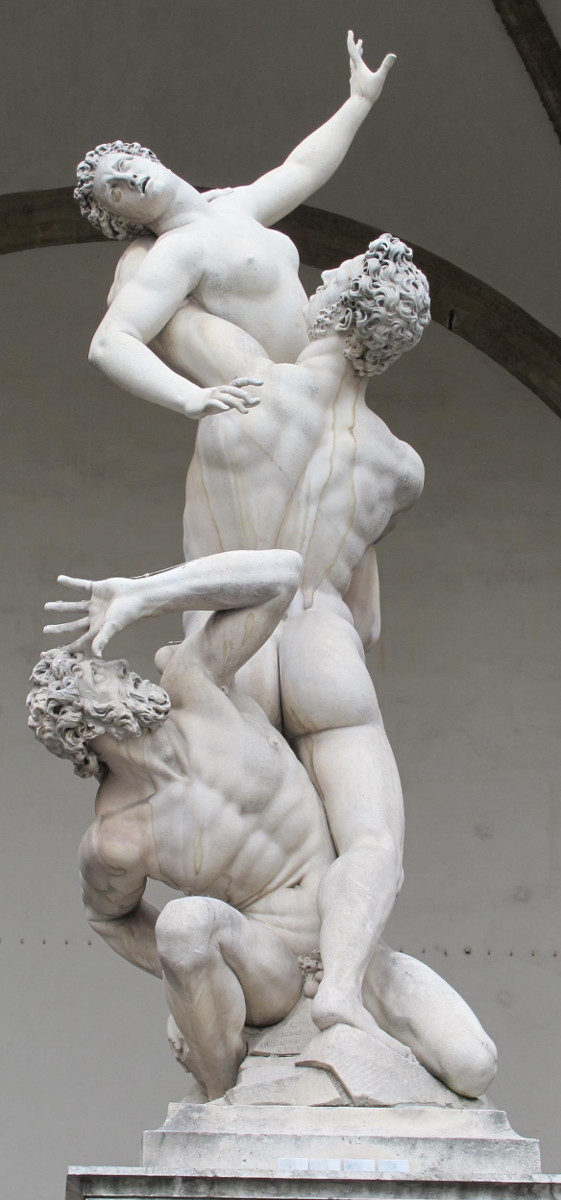Il ratto delle Sabine del Giambologna