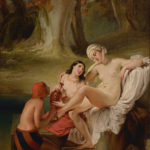 Betsabea al bagno di Francesco Hayez