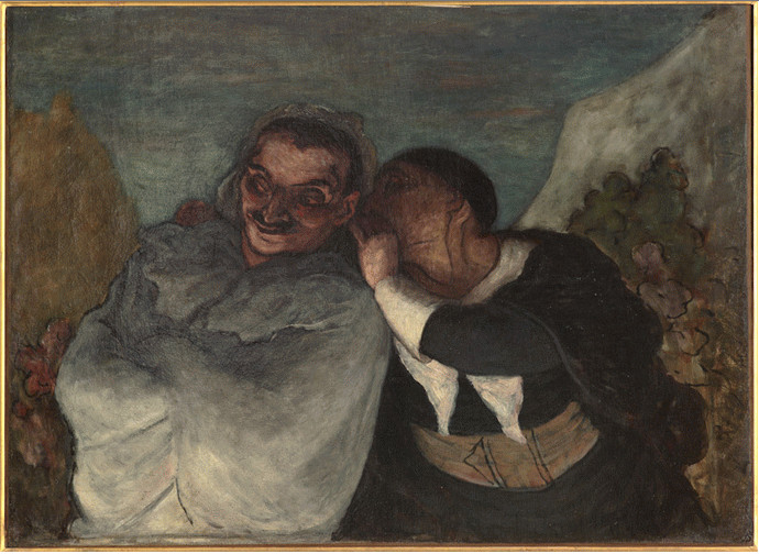 Crispino e Scapino di Honoré Daumier