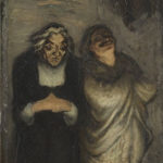 Scena di una commedia. Uno Scapino di Honoré Daumier