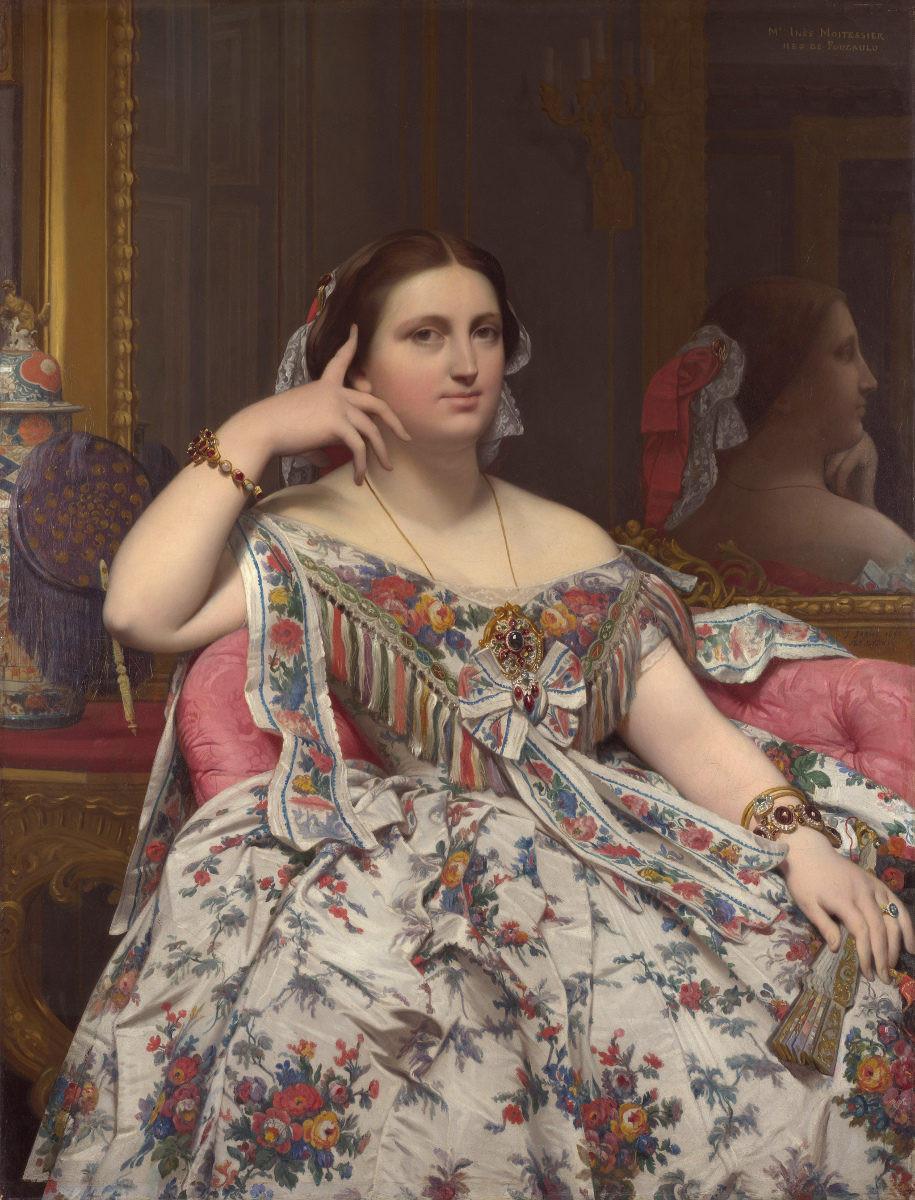 Madame Moitessier di Jean-Auguste-Dominique Ingres