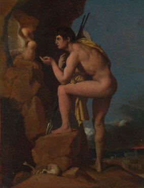 Edipo e la sfinge di Jean-Auguste-Dominique Ingres