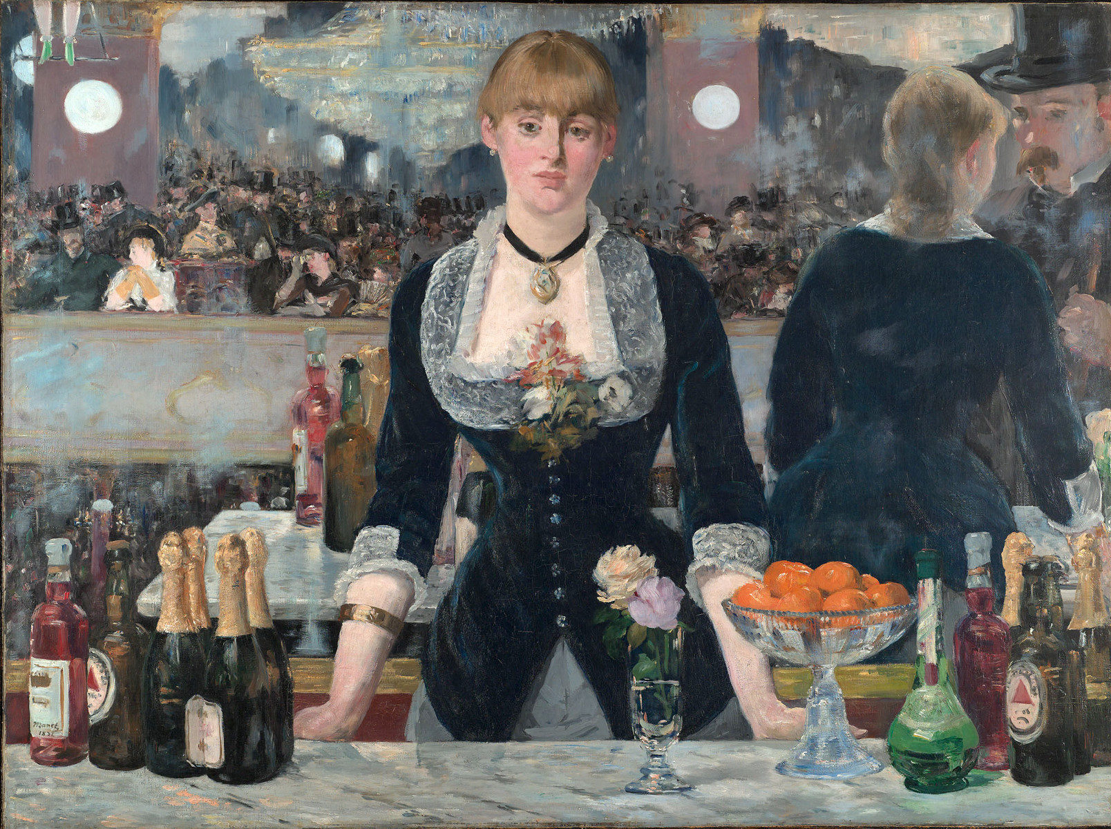 Il bar delle Folies-Bergère di Edouard Manet