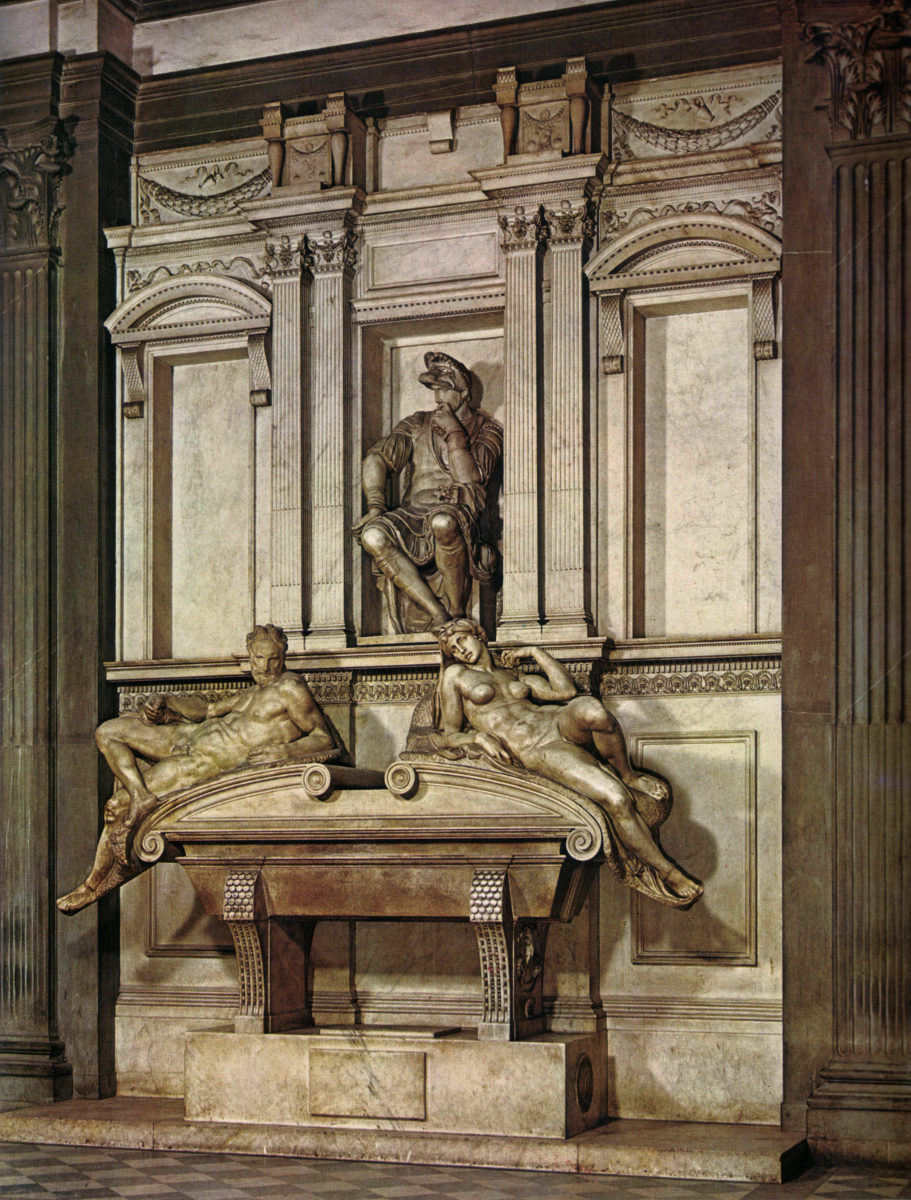 Tomba di Lorenzo de’Medici duca di Urbino di Michelangelo