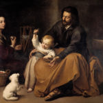 Sacra Famiglia dell’uccellino di Bartolomé Esteban Murillo