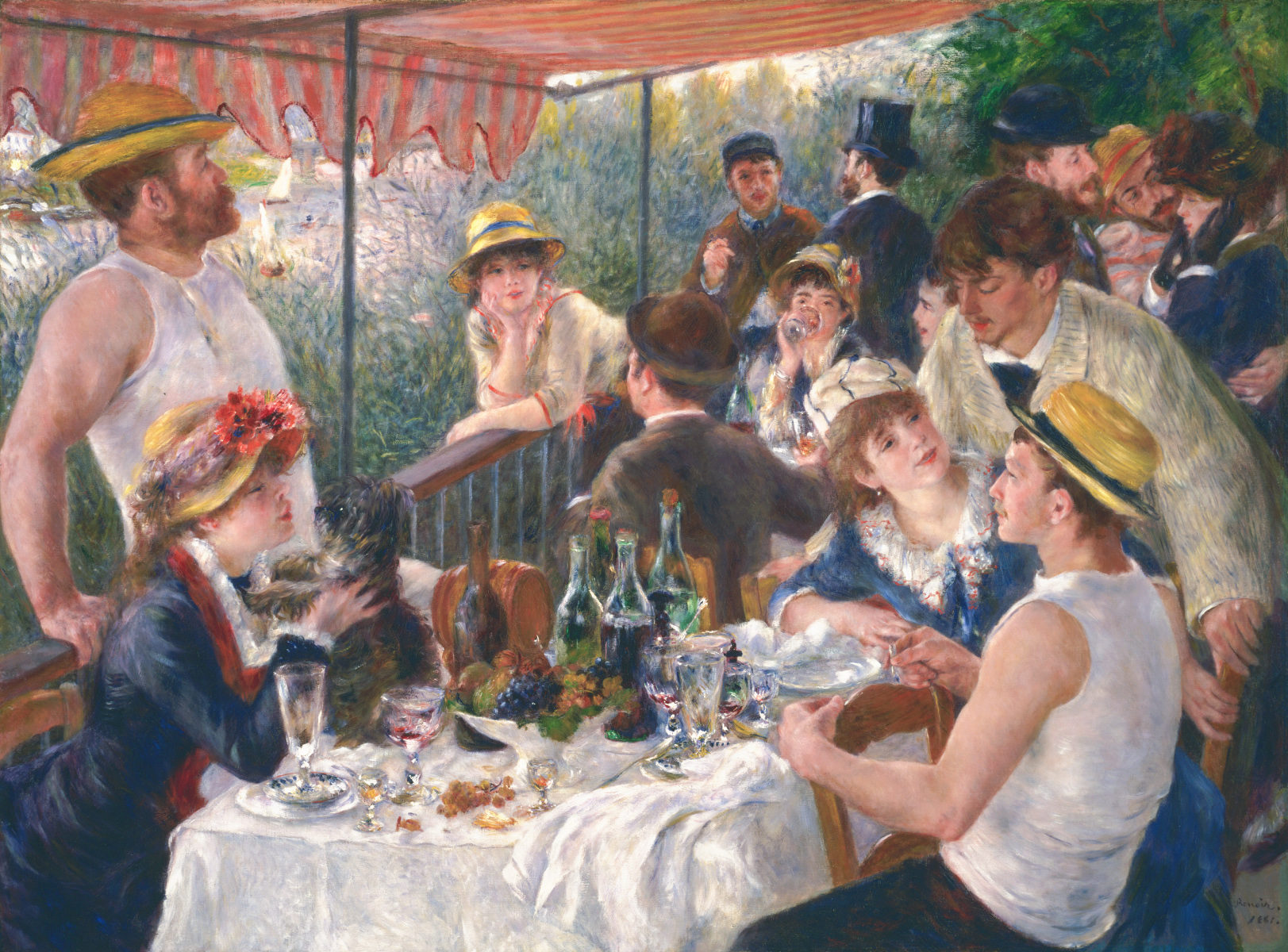 Colazione dei Canottieri di Pierre-Auguste Renoir