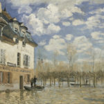 Inondazione a Port-Marly di Alfred Sisley