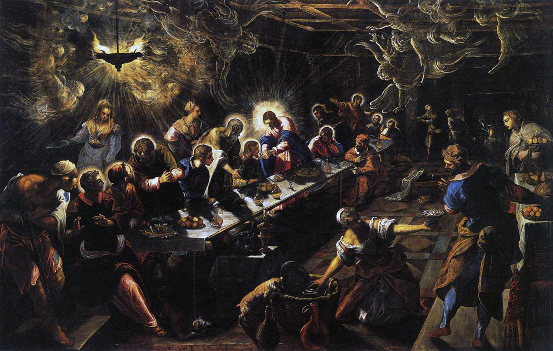 Ultima Cena di Jacopo Robusti detto il Tintoretto