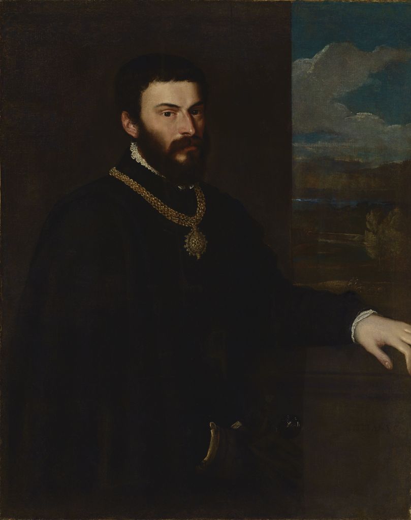 Ritratto del conte Antonio di Porcia e Brugnera di Tiziano Vecellio