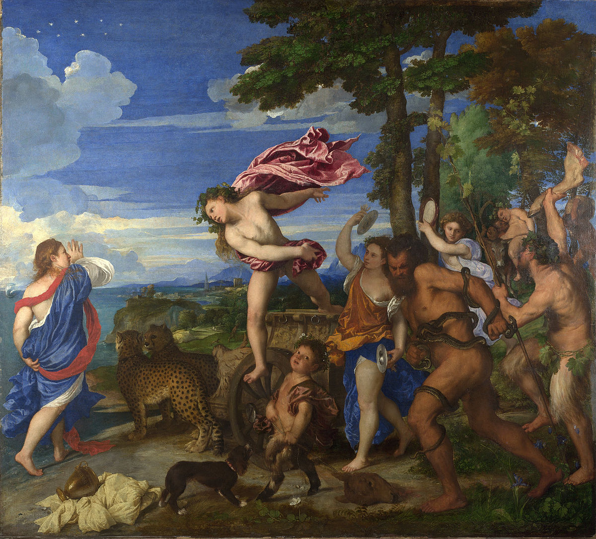 Bacco e Arianna di Tiziano Vecellio