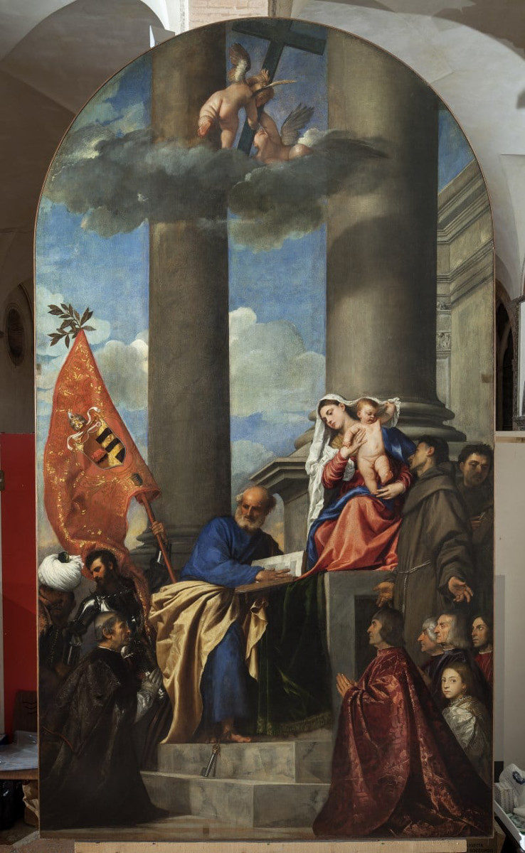 Pala Pesaro di Tiziano Vecellio
