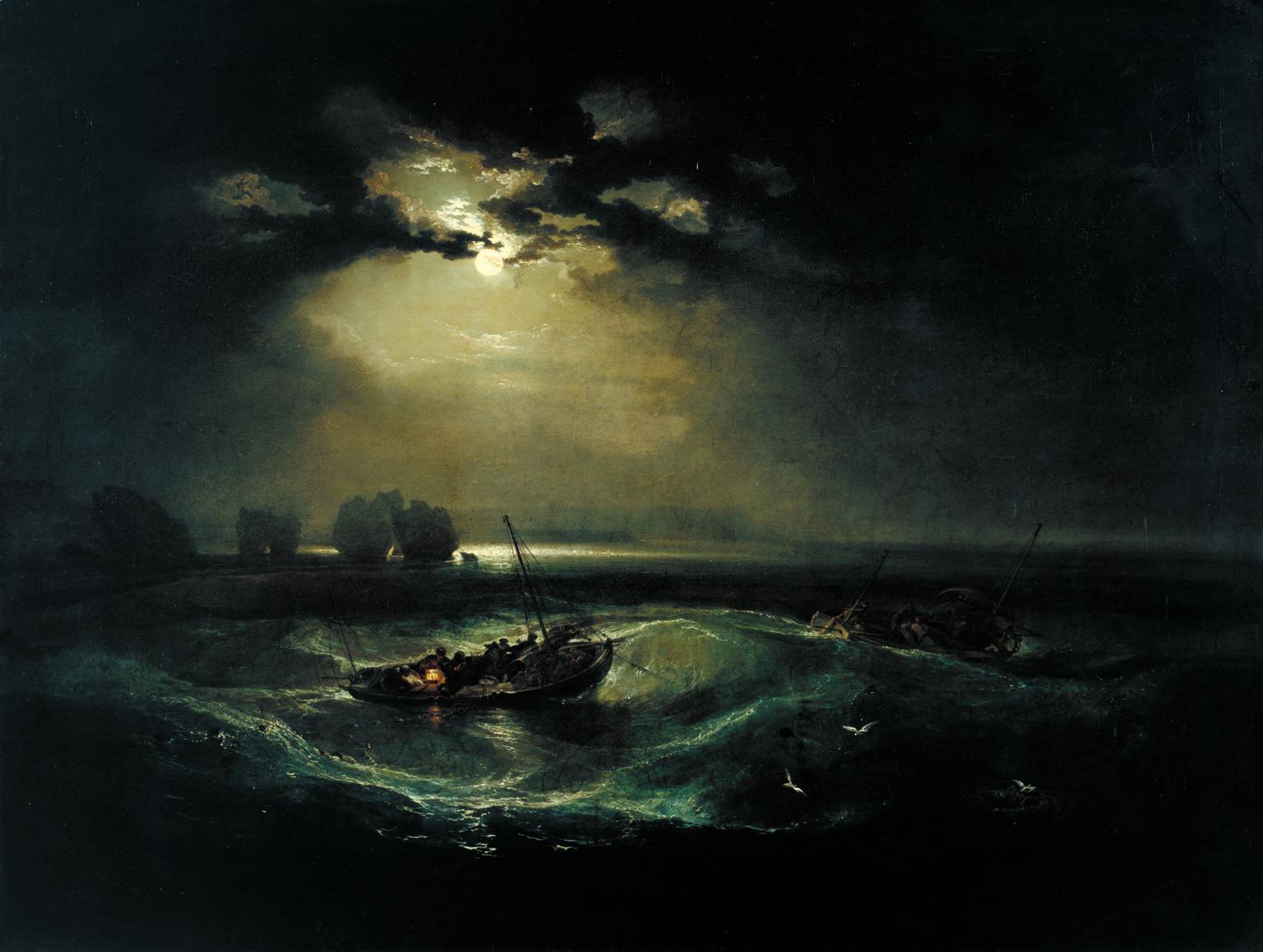 Pescatori in mare di Joseph Mallord William Turner