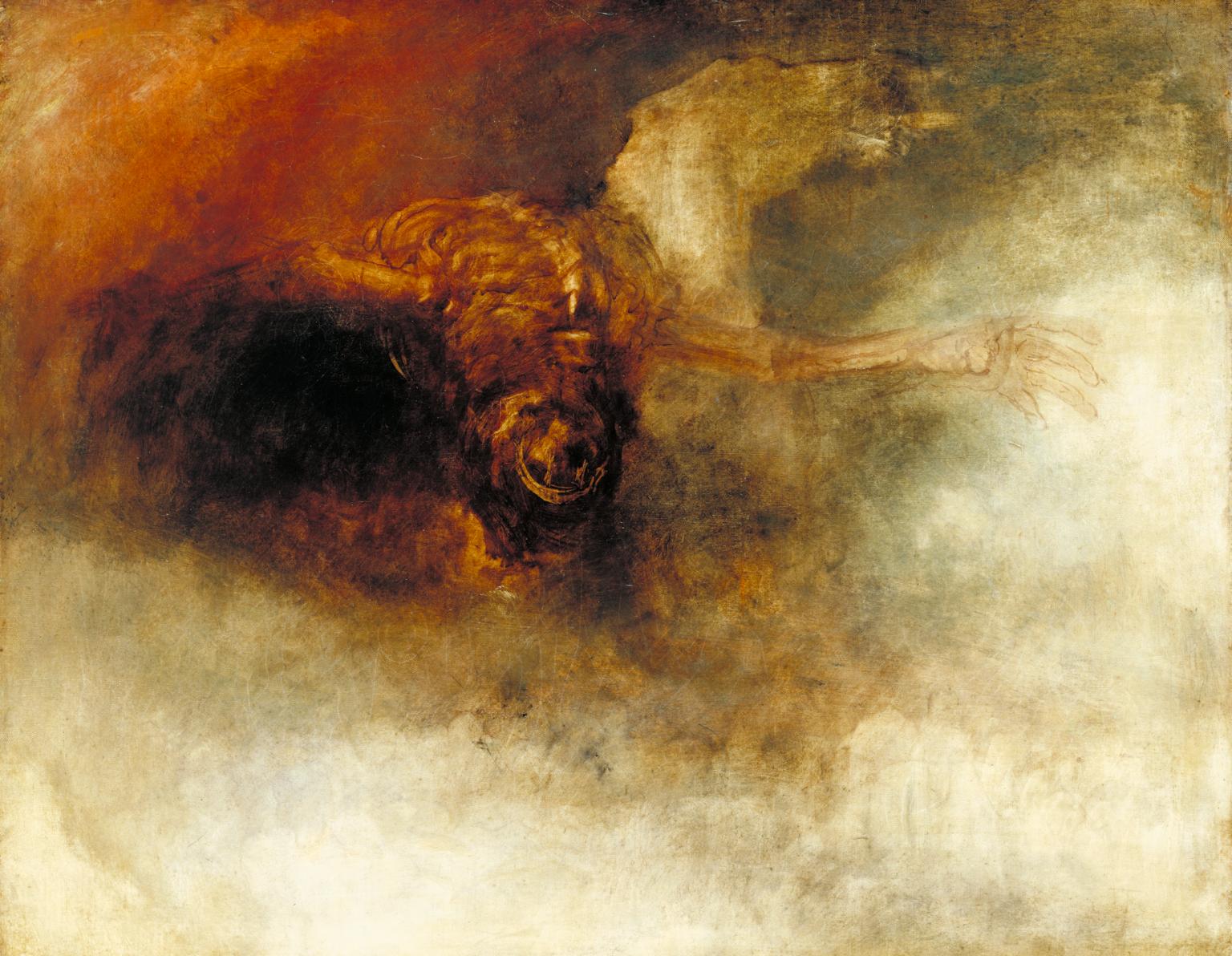 La caduta della anarchia (The Fall of Anarchy (?) di Joseph Mallord William Turner