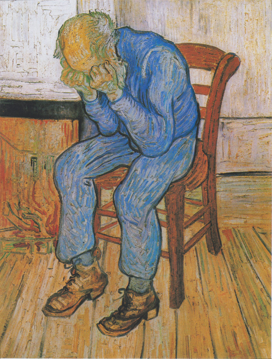 Sulla Soglia dell’Eternità di Vincent van Gogh