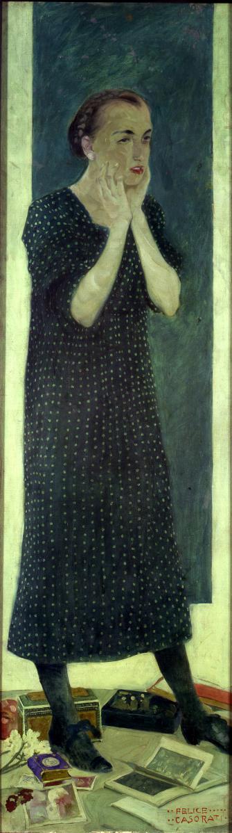 Giovane donna o Dolores di Felice Casorati