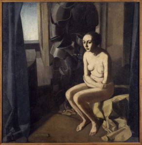 La donna e l'armatura di Felice Casorati