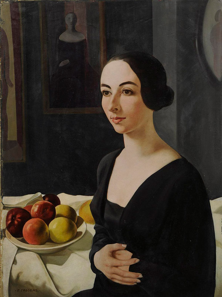 Ritratto di Hena Rigotti di Felice Casorati