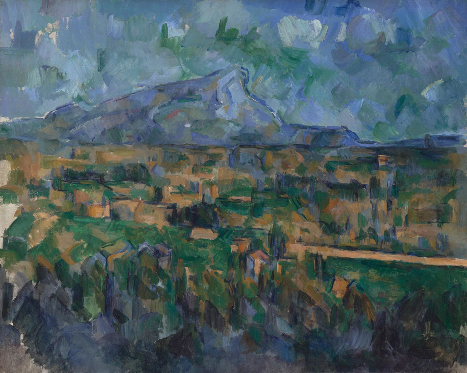 Montagna SainteVictoire di Paul Cézanne ADO Analisi