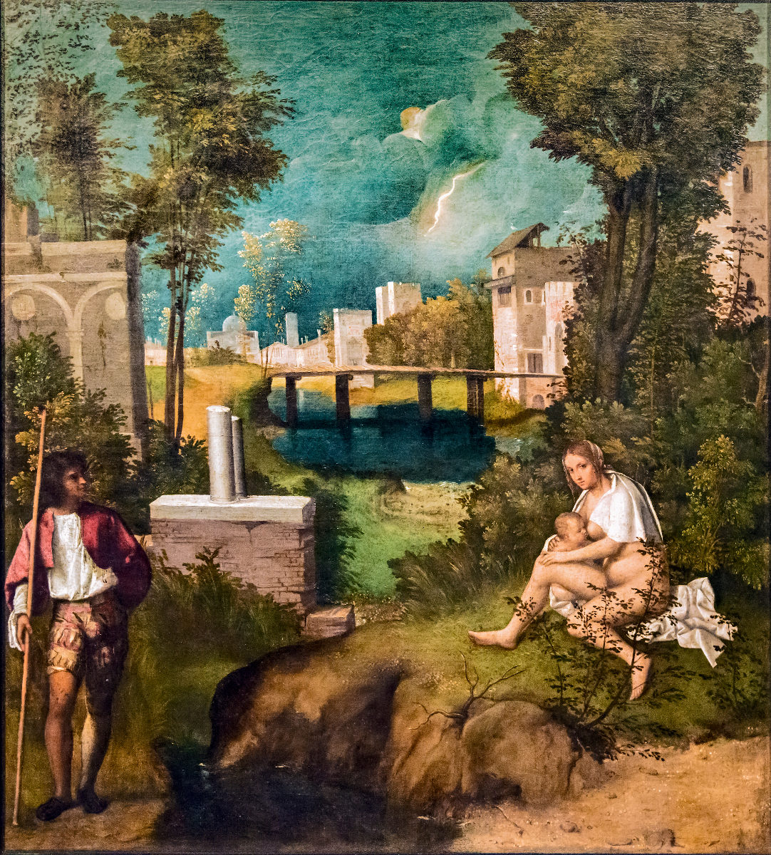 La Tempesta di Giorgione da Castelfranco
