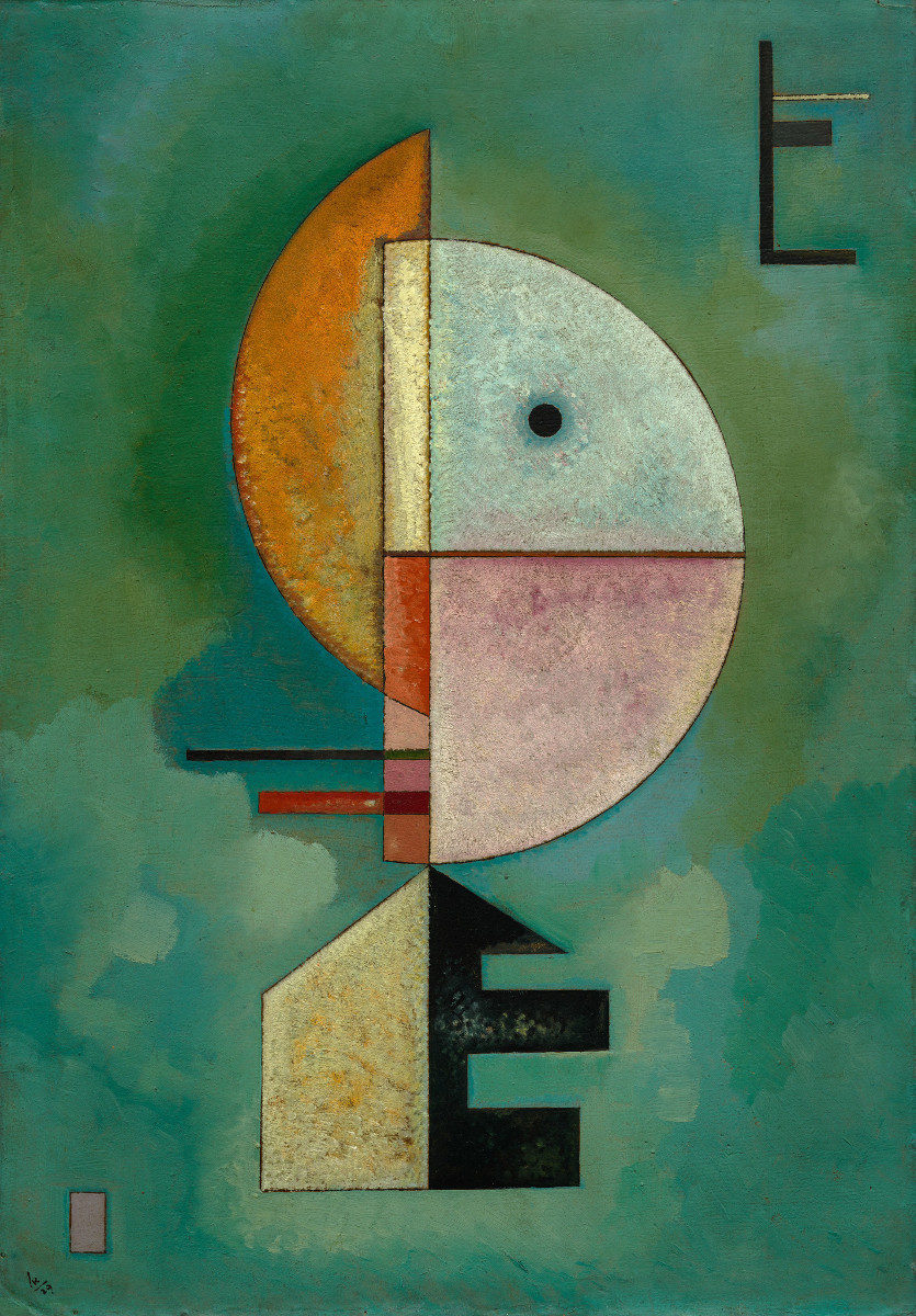 Verso l'alto (Empor) di Vasilij Kandinskij