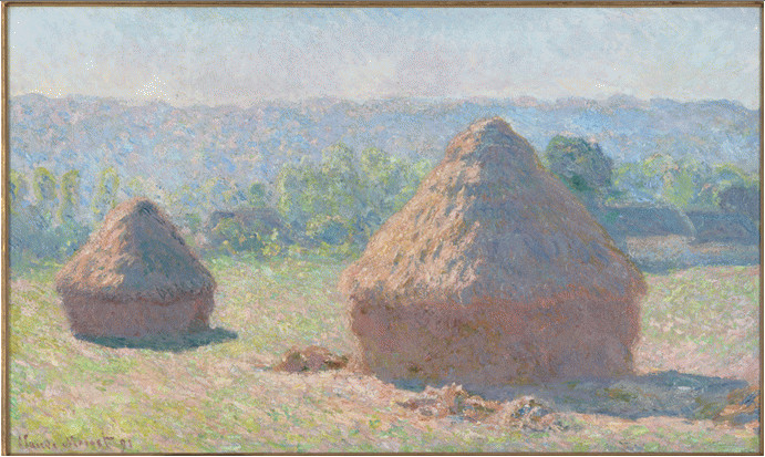 Covoni, fine dell'estate di Claude Monet
