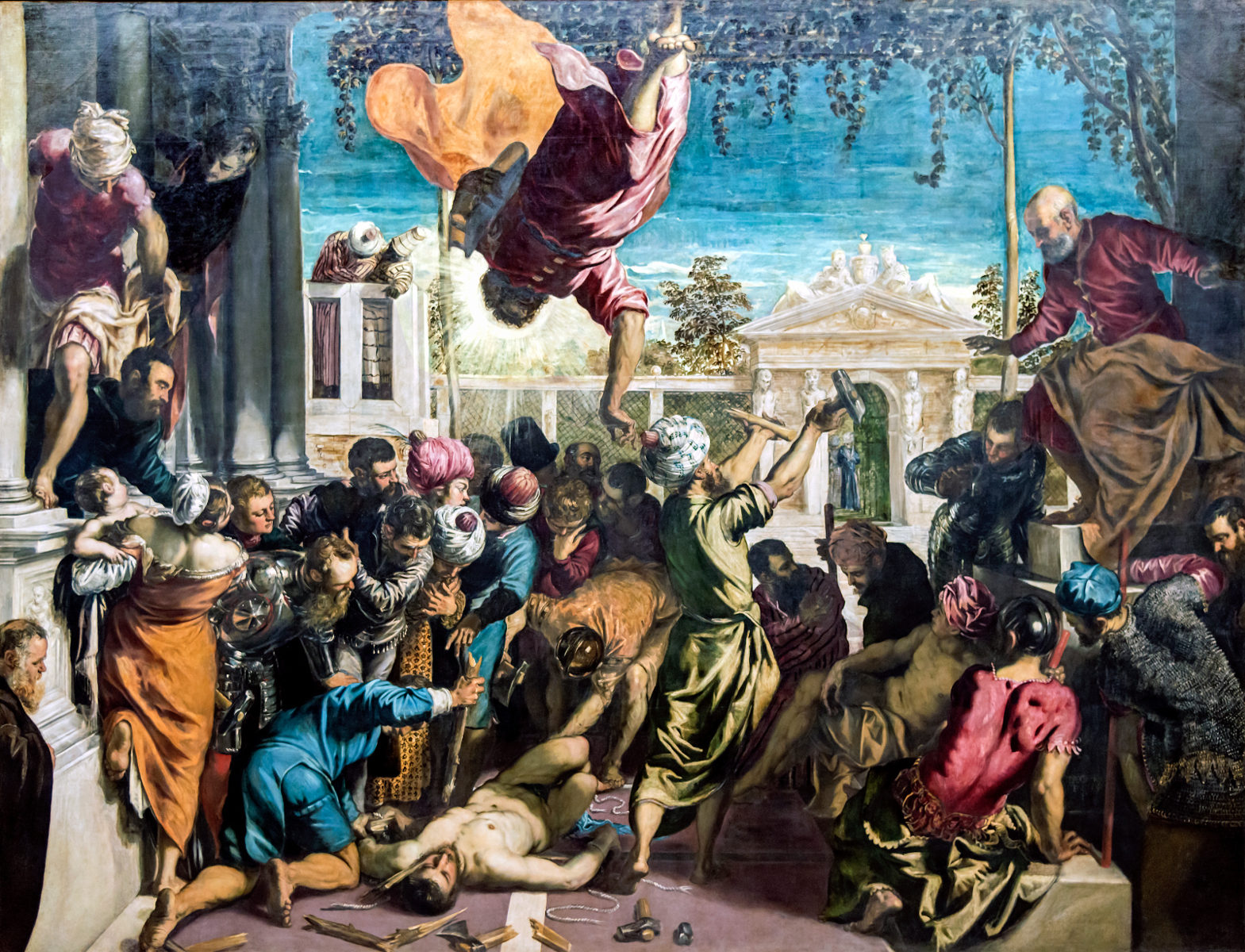 Miracolo di San Marco di Jacopo Robusti detto il Tintoretto