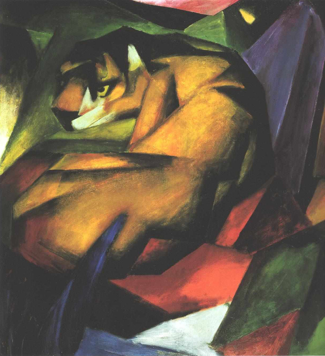 La tigre di Franz Marc