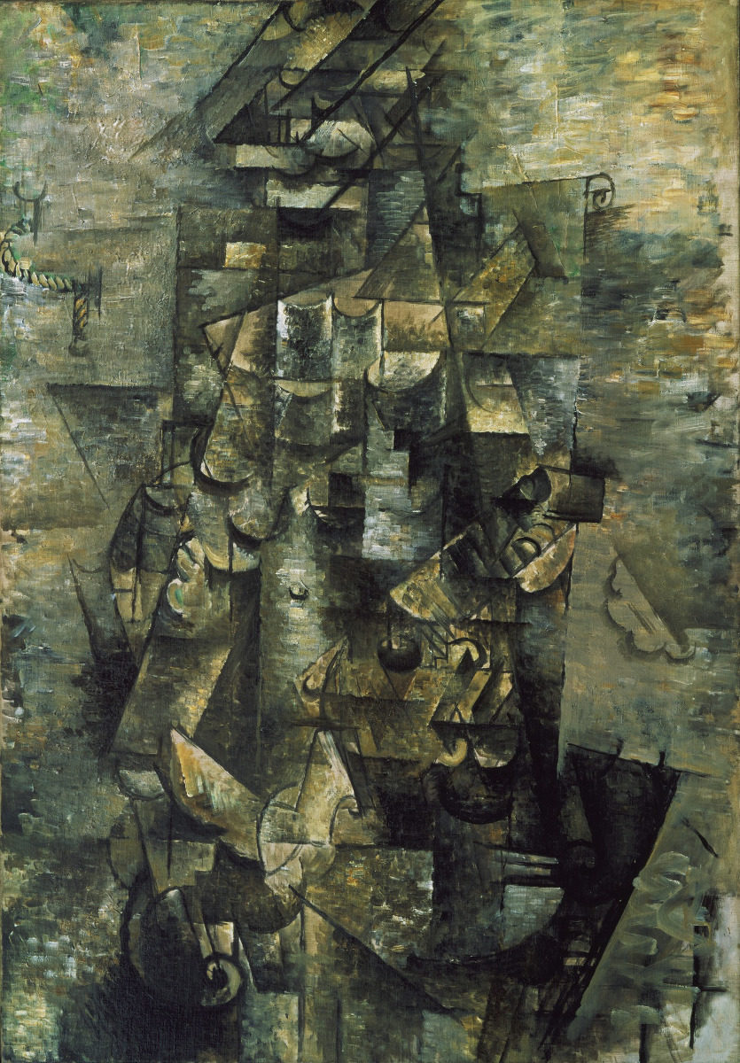 Uomo con chitarra di George Braque