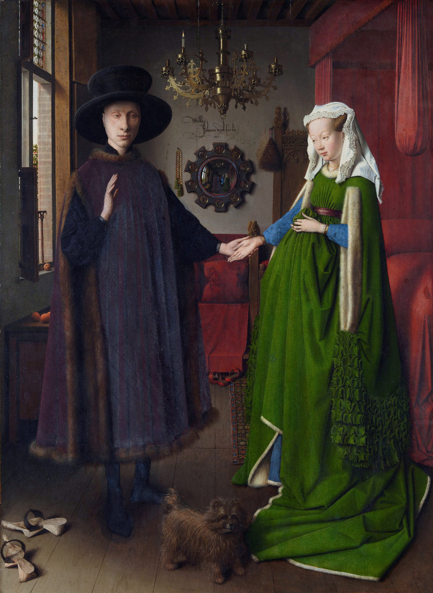 Ritratto dei coniugi Arnolfini di Jan Van Eyck