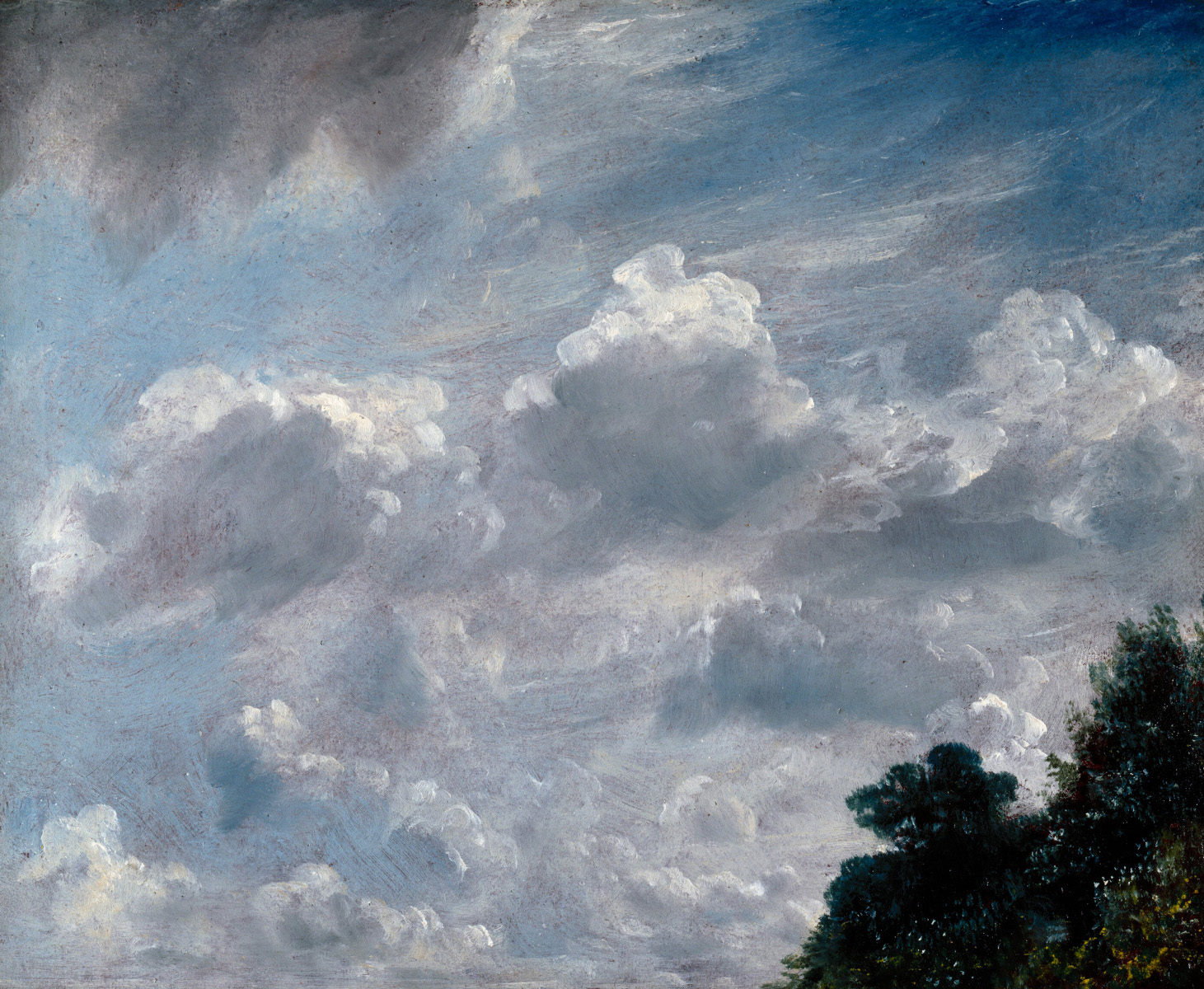 Studio di nuvole a Hampstead di John Constable