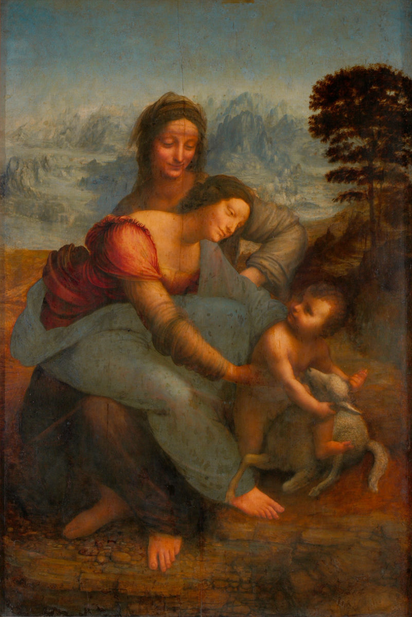 Madonna col Bambino e Sant'Anna di Leonardo da Vinci